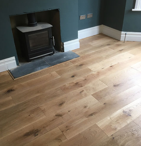 Natural Oak Semi-Solid Flooring